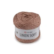 Pletena preja Linen Soft 100 g - (7308) puder bež