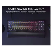 Corsair - Tastatura CORSAIR 570 PRO TKL žicna/mehanicka/CH-911911G-NA/RGB LED/gaming/crna