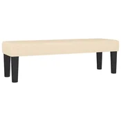 Vidaxl Klop krem 100x30x30 cm blago
