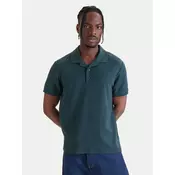 Calvin Klein Jeans Polo majica Easy Micro Waffle LV04RF205G Zelena Regular Fit