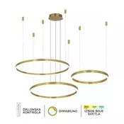 LED viseca lampa F2047-130C SG