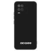 Silikonski črni ovitek za Realme 8 5G - Picasee