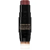 Nudestix Nudies Bloom večnamenski svinčnik za oči, ustnice in lica odtenek Crimson Lover 7 g