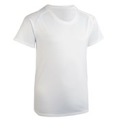 Majica kratkih rukava za atletske klubove za personaliziranje djecja bijela