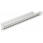 19 povezovalni panel za 24 modulov SFA/SFB, nemontiran, 1U, RAL 7035