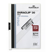 DURABLE Mapa Duraclip Plus (2213) bela