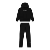Calvin Klein Jeans Trenirka za tek črna/bela