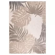 Lesnina PREPROGA ZA ZUNANJO UPORABO Floral 80/150 cm tkano rjava, bež