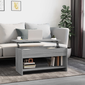 Stolic za kavu boja hrasta 102x50x52,5 cm konstruirano drvo