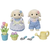 Sylvanian Families Cvetlični set in bratje in sestre Flora Rabbits