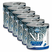 Konzerva Farmina N&D dog Trout & Salmon 6x285 g, 5+1 GRATIS