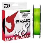 Pletena Vrvica Daiwa J-Braid Chartreuse 0,06-0,28mm/150m