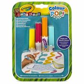 Crayola: Colour POP! Rezervni markeri za papir za bojanje - 4 kom.