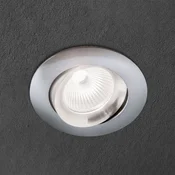 ORION Izbor ugradbenih reflektora, aluminij, zakretni, saten - Dnevni boravak/blagovaonica - satinirani aluminij - Metal