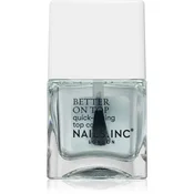 Nails Inc. Better on Top Quick-Drying Top Coat zaščitni nadlak za nohte s sijajem 14 ml
