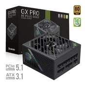 Napajalnik Gamemax GX PRO 1250G, 1250W, zlati, popolnoma modularni