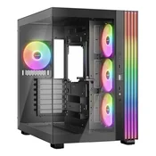 Be quiet! LIGHT BASE 600 LX (BGW67) RGB midi-ATX okno črno ohišje