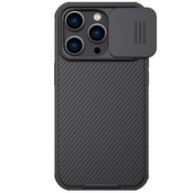 Premium trden ovitek Nillkin CamShield za iPhone 14 Pro Max - črn