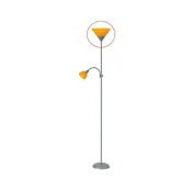 Rabalux 4026 - Zamenski abažur za podnu lampu ACTION E27 veliki - narandžasti