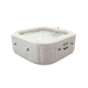 Hidromasažni bazen Chevron Deluxe Square Bubble Spa za 6 osoba - Chevron - 6 osoba