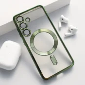 Maska Mag Case Electro za Samsung S24/ S921B/ S25/ S931B zelena