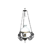 Viseca petrolejska lampa 85 cm