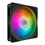 COOLER MASTER Cooler Master Mobius 140P Argb Računalniško ohišje 14 cm Črna 1 Enota(e), (21836816)