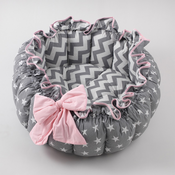 SOFT BABY PODLOGA ZA IGRU GREY-PINK