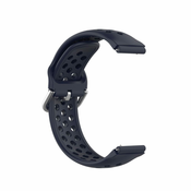 BStrap Garmin Vivoactive 4s Silicone Dots pašček, Dark Blue
