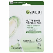 Garnier Tekstilna maska za obraz z mandljevim mlekom za suho in občutljivo kožo Skin Natura l s (Milky Tissu