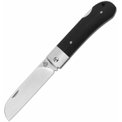 QSP Knife Worker Lockback Black G10