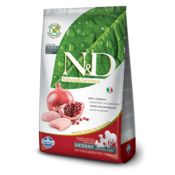 N&D PIŠČANEC&GRANATNO JABOLKO ADULT MEDIUM 2,5KG