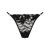 Hunkemöller Tangice Ingrid črna