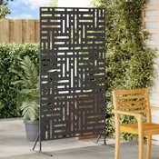 Zaslon za privatnost Crna 100 x 50 x 180 cm Celik