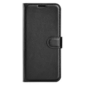 Etui Litchi za Honor X8b 4G - črn