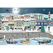 Ravensburger - Puzzle Božič na obali - 1 000 kosov