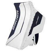 Hokejska odbijalka za vratarja Bauer Supreme FUSE White/Navy Senior za desno roko (regular)