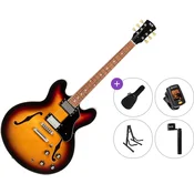 PSD Guitars SH-100 Standard SET Vintage Sunburst Jazz kitara (polakustična)