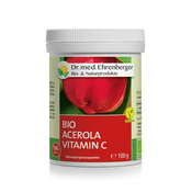 Naravni izdelki Dr. Ehrenberger-ja Acerola Vitamin C bio prašek - 100 g