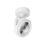 Linea Light LED stropni reflektor Eta, 15,4° zorni kot, bel, 3.000 K, aluminij - Dnevna soba/jedilnica - bela