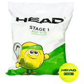 Teniške žogice za otroke Head Stage 1 Green 72B