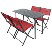Ambia Garden Vrtni Set Sumila,, Rdeča, Črna, 5-Delno