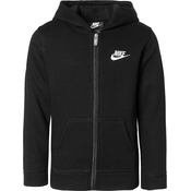 Nike Sportswear Jopa na zadrgo Club, črna