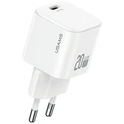 USAMS USAMS 20W USB-C STENSKI POLNILEC ZA APPLE IPHONE IN IPAD S KABLOM