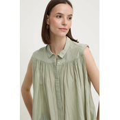 Srajca Pepe Jeans MINA ženska, zelena barva, PL304892
