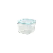 Square food container, made from glass, 210 ml, Blue - Glasslock