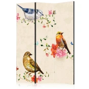 artgeist Paravan Bird Song, 3-Delni, Enostranski