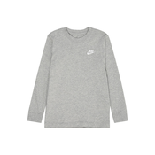 Nike Sportswear Majica FUTURA svetlo siva/bela