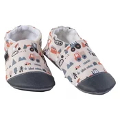 Snugi copat CU2561 Construction trucks barefoot F beige 30-31