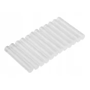 Topex Lepilne palice 8 mm, prozorne, 12 kosov.